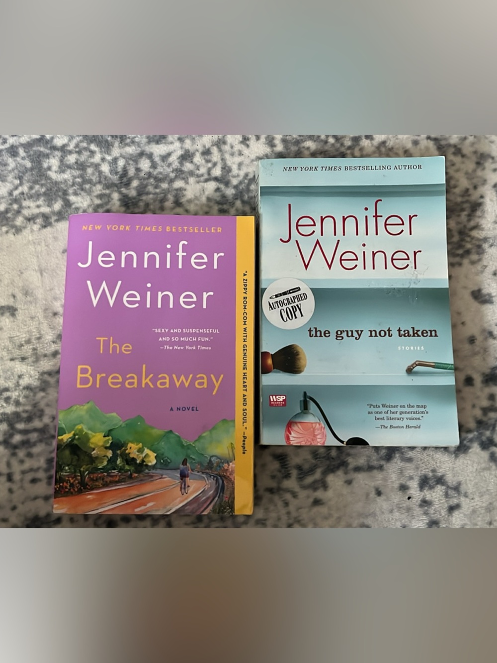 Jennifer Weiner Paperback Set - SIGNED COPY